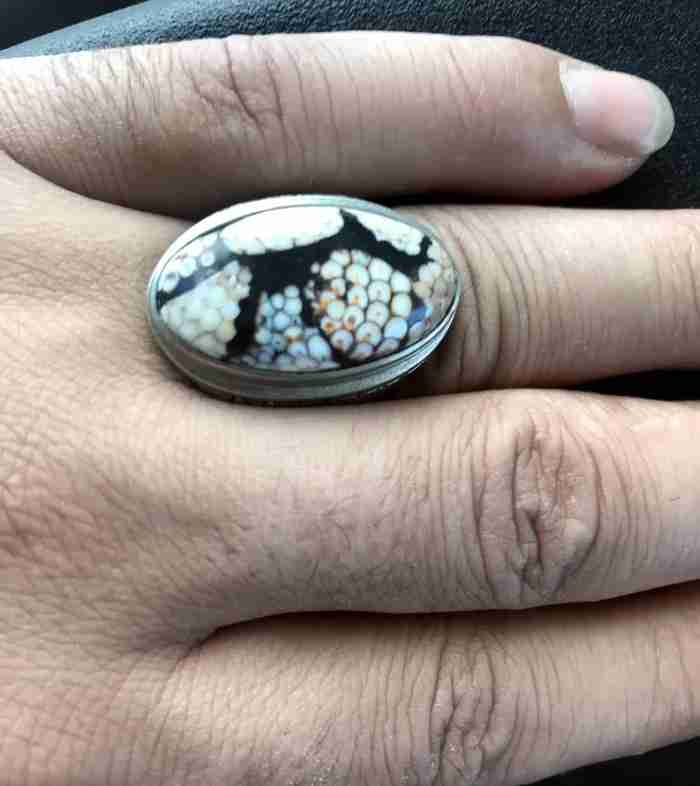 خاتم فضه عيار925