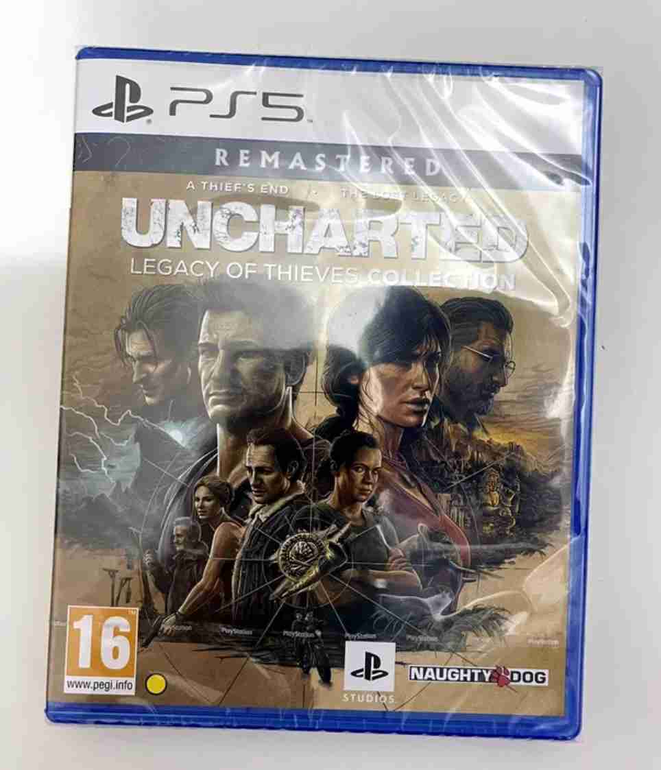 uncharted ps5 جديدة بالغلاف