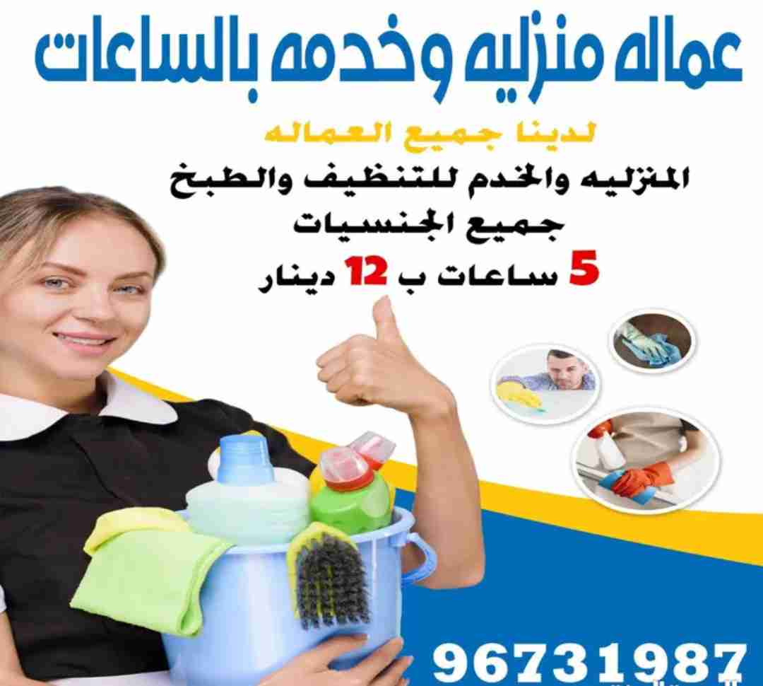 خدمة تنضيف منازل