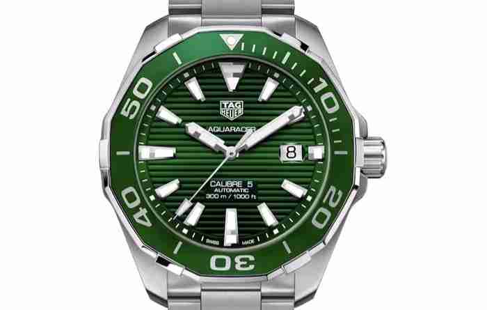 tag heuer green dial
