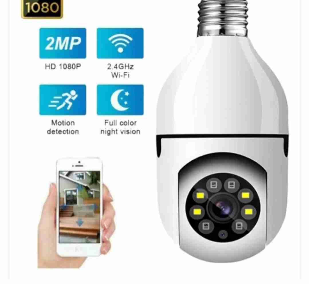 كامره WIFI رؤيه ليليه دوران الكامره 355 درجه بالموبايل ومشاهده حيه بالموبايل