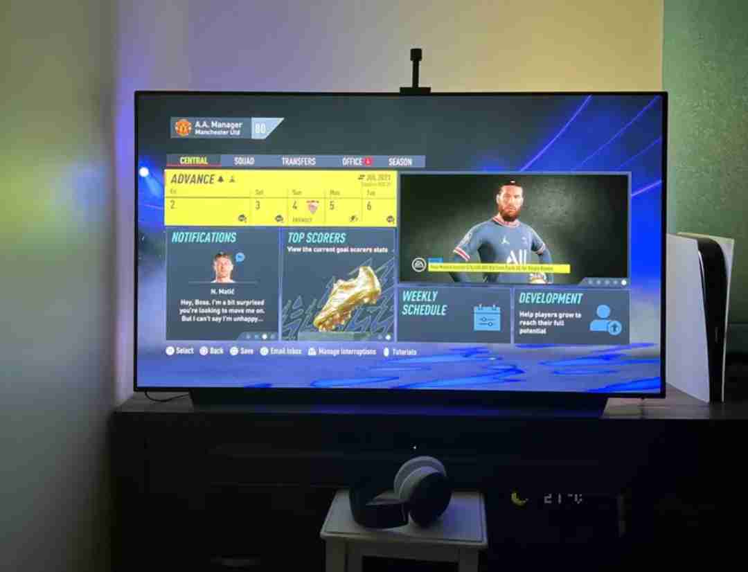oled cx with back light