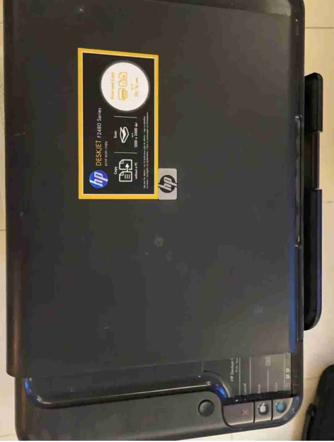 للبيع طابعة hp مستعملة نظيفة جدا سعر البيع 25
