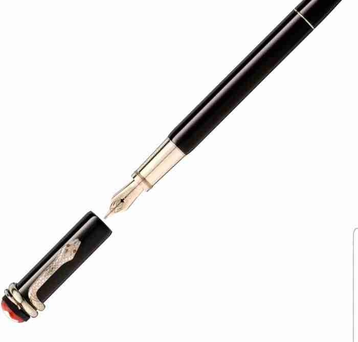Montblanc Rouge Et Noir Tropic Brown Fountain Pen