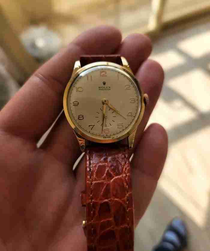 Rolex made of gold from 1949