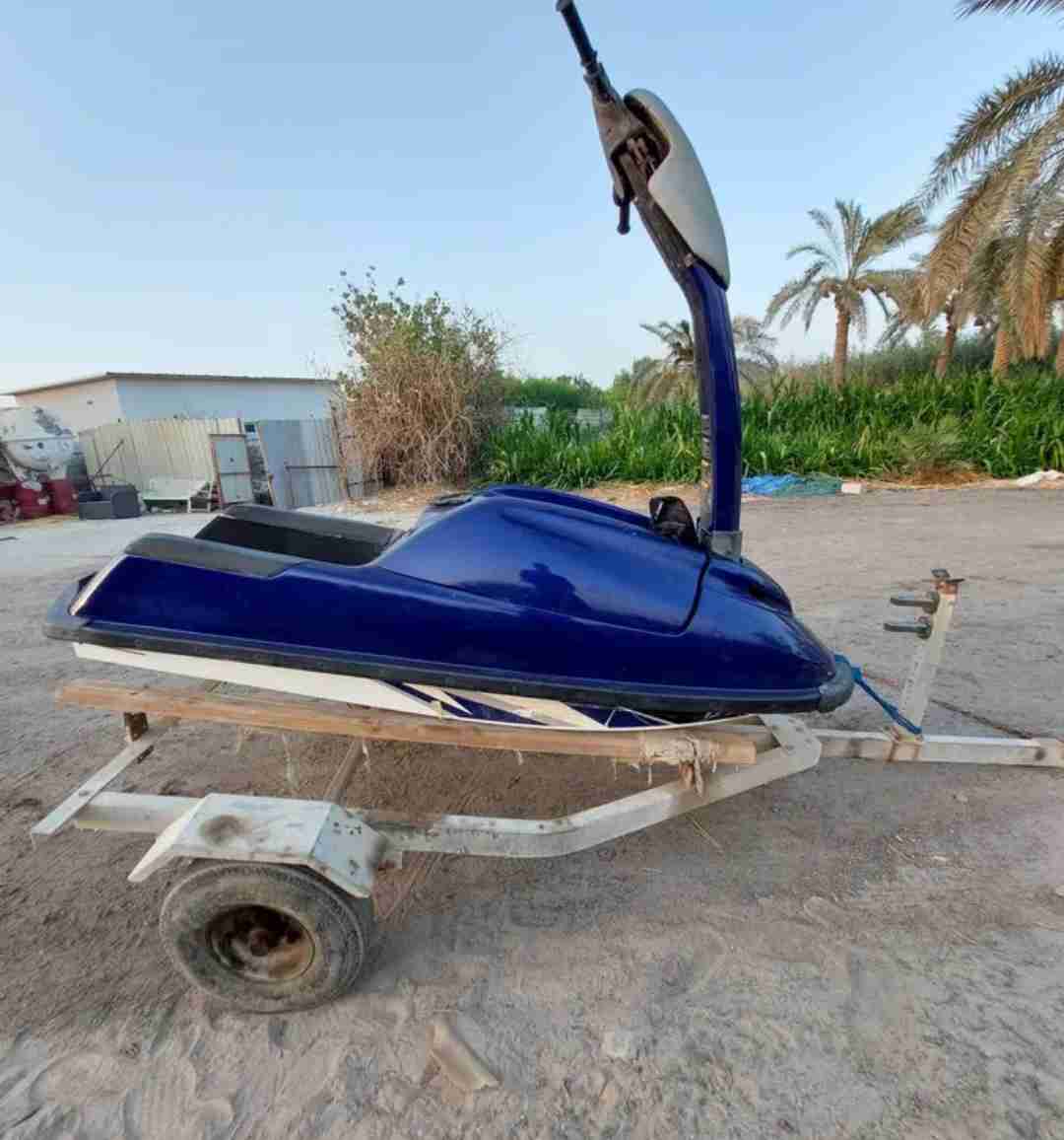 للبيع جت سكي سوبر جت ياماها شغال شرط الفحص مع عربانه بدون دفتر