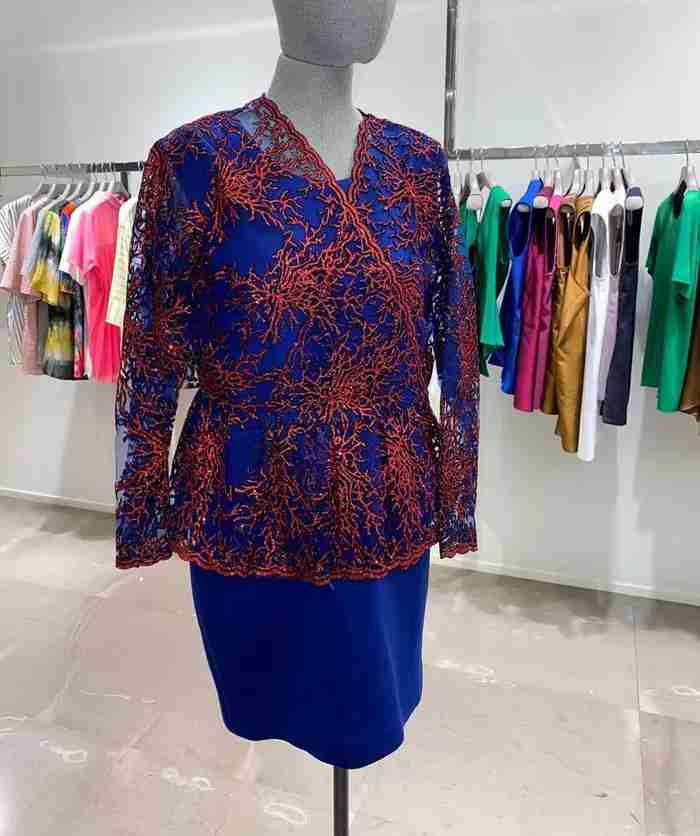 فستان سهره لبسه وحده ومقاس xxl