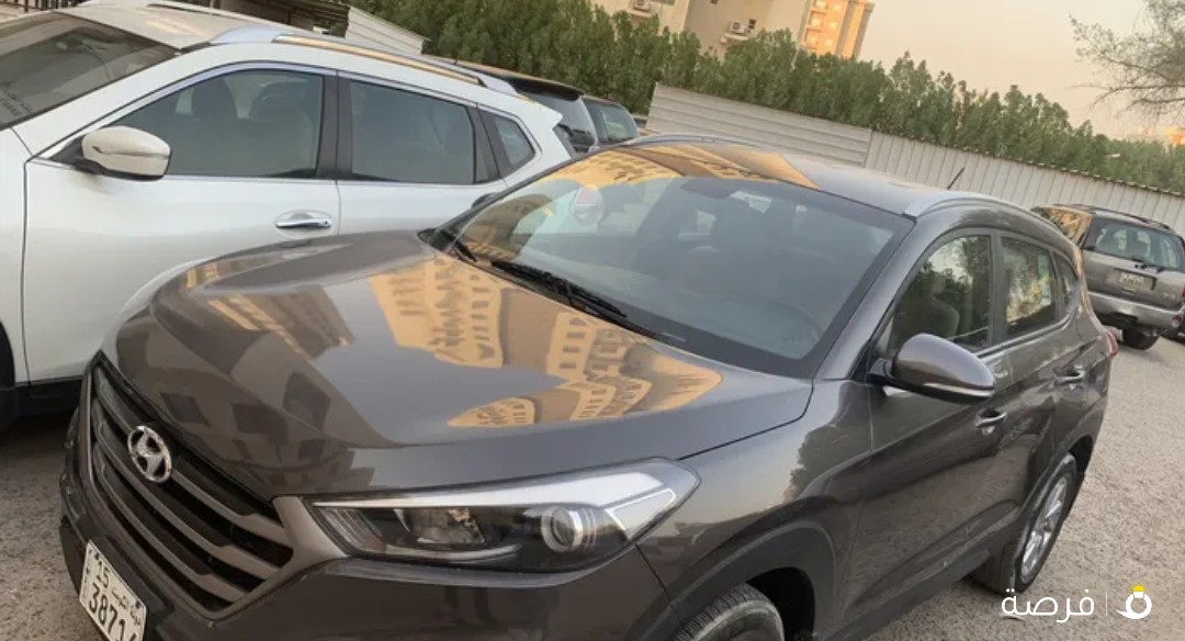 هايونداي توسان 2018 صبغ الوكاله 2000 CC دبل جير بحالة الوكاله