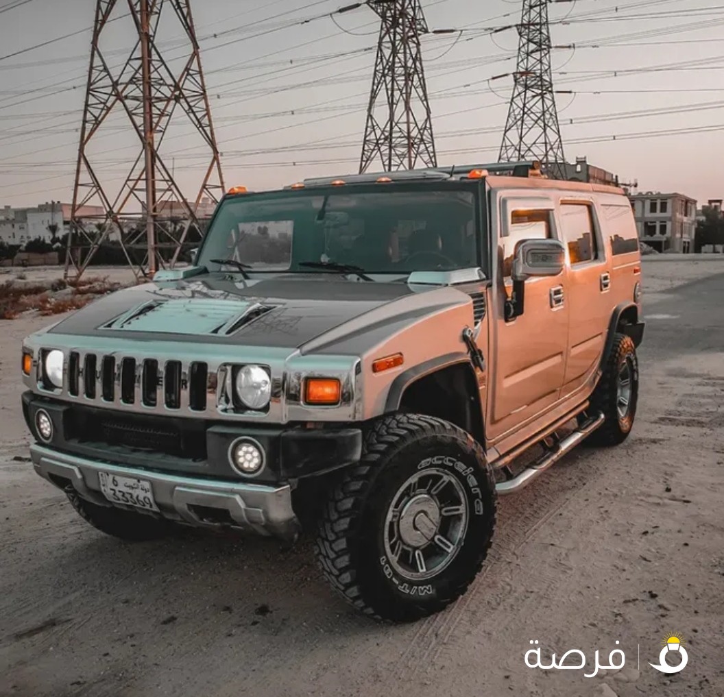 همر H2 بحاله ممتازه بيع او بدل للتغيير