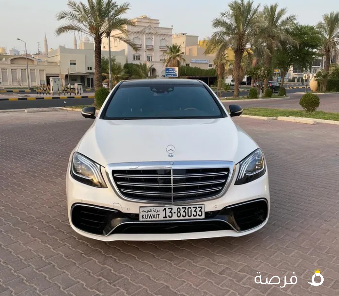 مرسيدس S400 محول 63 AMG موديل 2015 شرط الفحص بحالة ممتازة 5 زراير ماشي 189 الف